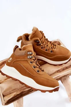 Chłopięce|Dziewczęce></noscript>Boto Dziecięce Ocieplane Botki Trapery Camel Otto