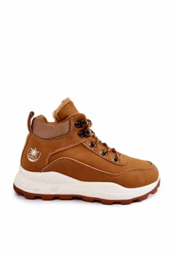 Chłopięce|Dziewczęce></noscript>Boto Dziecięce Ocieplane Botki Trapery Camel Otto