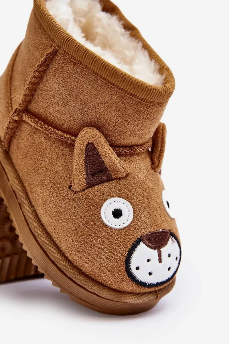 Discount Dziecięce Ocieplane Botki Śniegowce Camel Vavena Dzieci Chłopięce|Dziewczęce