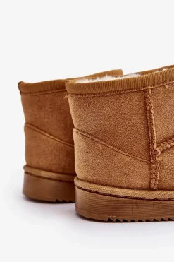 Discount Dziecięce Ocieplane Botki Śniegowce Camel Vavena Dzieci Chłopięce|Dziewczęce