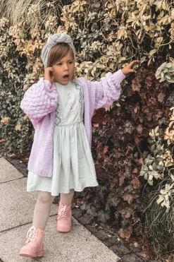 Best Boto Dziecięce Ocieplane Trapery Botki Pudrowy Róż Dexter