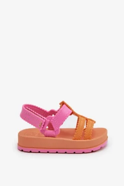 New ZAXY Dziecięce Pachnące Sandałki Na Rzep LL385026 Pomarańczowe Pomarańczowy