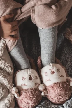 Chłopięce|Dziewczęce>Boto Dziecięce Papcie Baranek Różowe Hollie