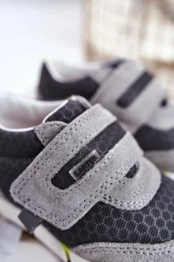 Chłopięce></noscript>Bartek S.A. Dziecięce Półbuty Dla Chłopców Szare BARTEK T-71949/SA1