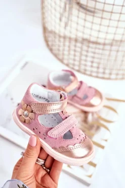 Best Bartek S.A. Dziecięce Sandałki Dla Dziewcząt Profilaktyczne BARTEK T-81798-7/91P