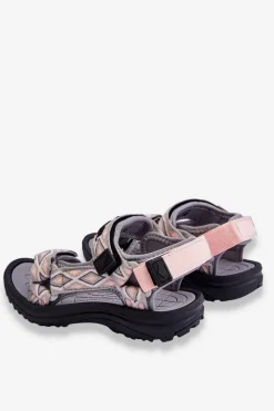 New Lee Cooper Dziecięce Sandałki LCW-23-34-1681 Szaro-Różowe