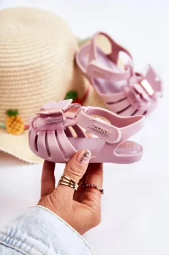 Chłopięce|Dziewczęce>ZAXY Dziecięce Sandałki Na Rzep Pachnące JJ385034 Jasnofioletowe