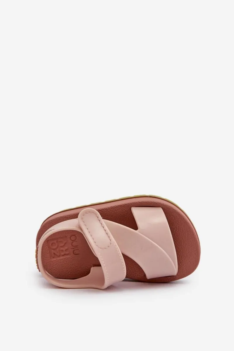 Chłopięce|Dziewczęce>ZAXY Dziecięce Sandałki Na Rzep Pachnące LL385002 Jasnoróżowe Różowy