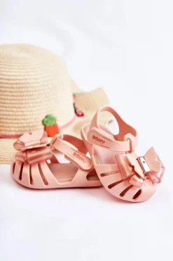 Online ZAXY Dziecięce Sandałki Na Rzep Pachnące JJ385036 Nude
