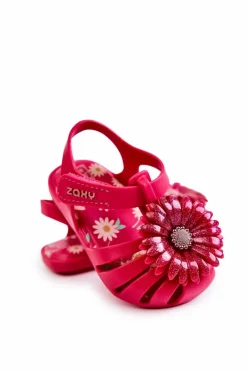 Chłopięce|Dziewczęce>ZAXY Dziecięce Sandałki Na Rzep Pachnące JJ385030 Ciemnoróżowe