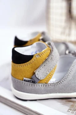 Clearance Dziecięce Sandałki Profilaktyczne Mini First Steps BARTEK W-71266 Dzieci Chłopięce