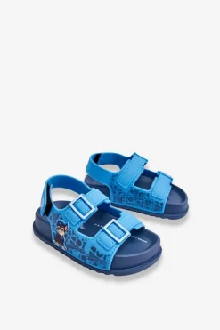 New Dziecięce Sandałki Psi Patrol Grendene Kids JJ385017 Niebieskie Dzieci Chłopięce