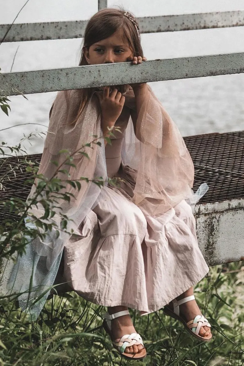 Dziewczęce>Boto Dziecięce Sandały Na Rzep Multikolor Kimmi