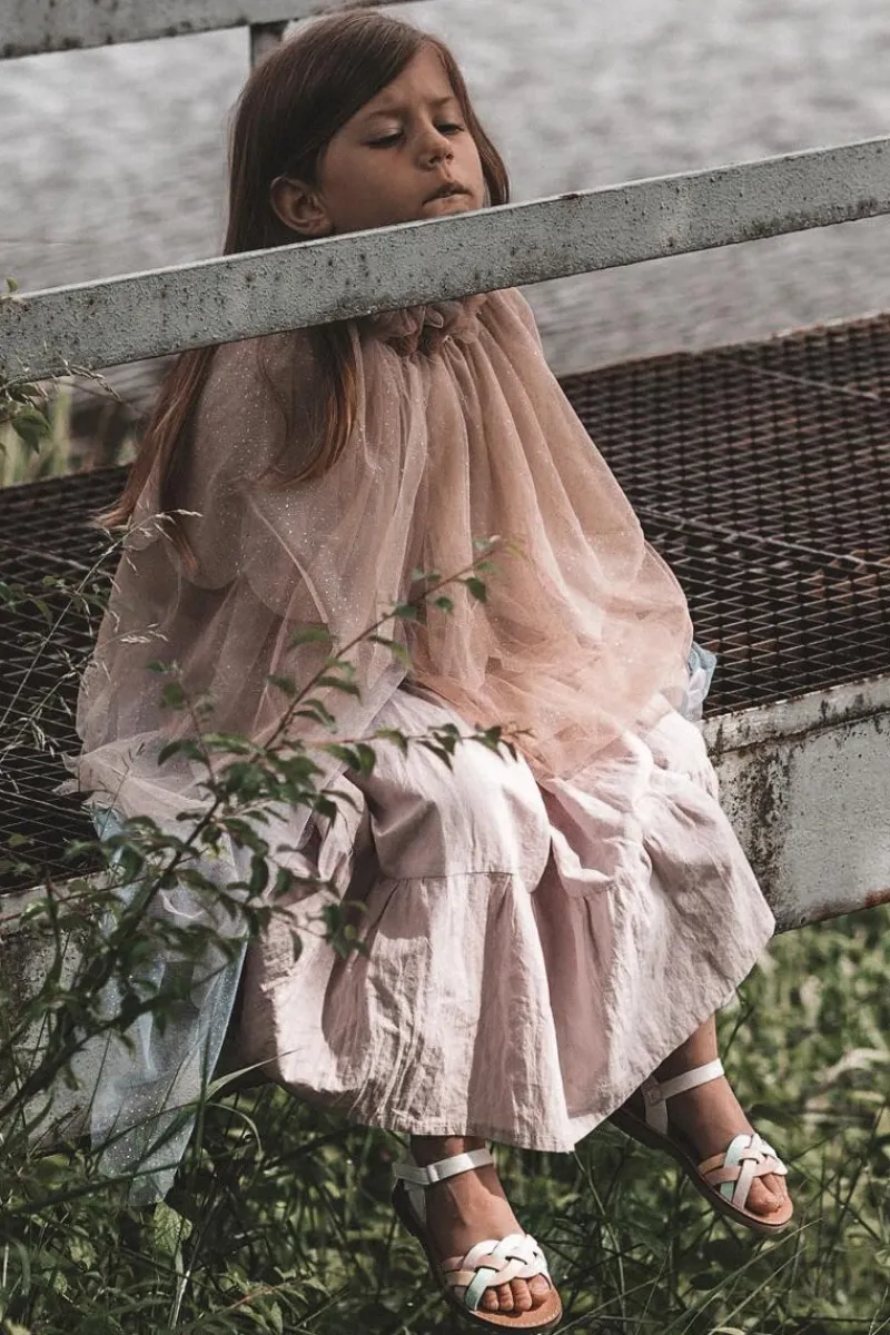 Dziewczęce>Boto Dziecięce Sandały Na Rzep Multikolor Kimmi