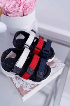 Sale Boto Dziecięce Sandały Na Rzepy Dla Dziewczynki Chłopca Czarne Fima