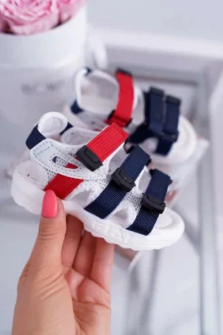 Chłopięce|Dziewczęce>Boto Dziecięce Sandały Na Rzepy Dla Dziewczynki Chłopca Białe Fima