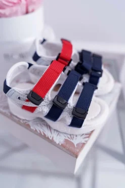 Chłopięce|Dziewczęce>Boto Dziecięce Sandały Na Rzepy Dla Dziewczynki Chłopca Białe Fima