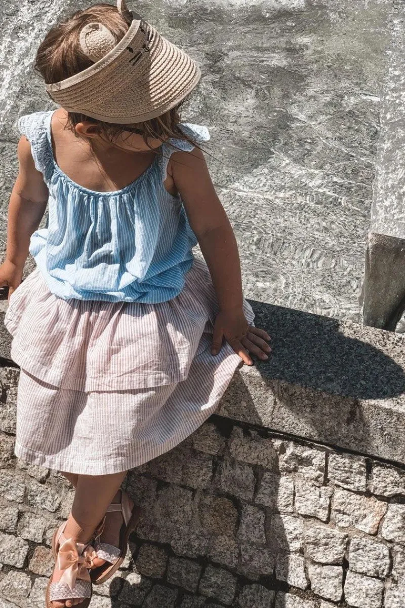 Discount Boto Dziecięce Sandały Z Kokardą Różowe Beebee