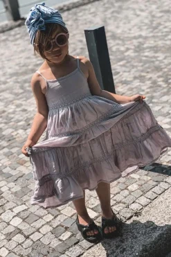 Boto Dziecięce Sandały Ze Ściągaczem Czarne Bubble Gum