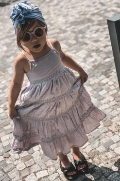 Boto Dziecięce Sandały Ze Ściągaczem Czarne Bubble Gum