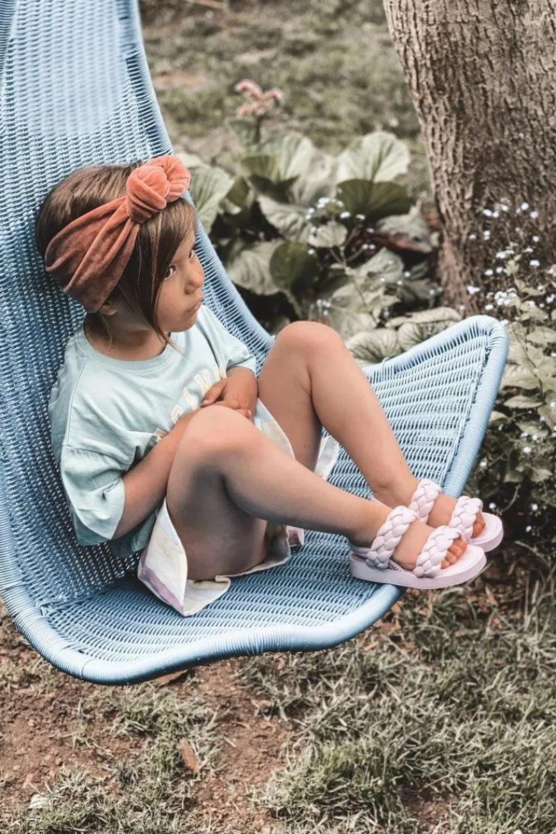 New Boto Dziecięce Sandały Ze Ściągaczem Fioletowe Cutie-Pie