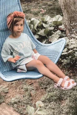 New Boto Dziecięce Sandały Ze Ściągaczem Fioletowe Cutie-Pie