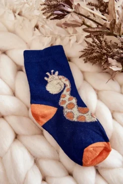 Sale Just Play Dziecięce Skarpetki Ze Zwierzątkami 5-Pak Multikolor