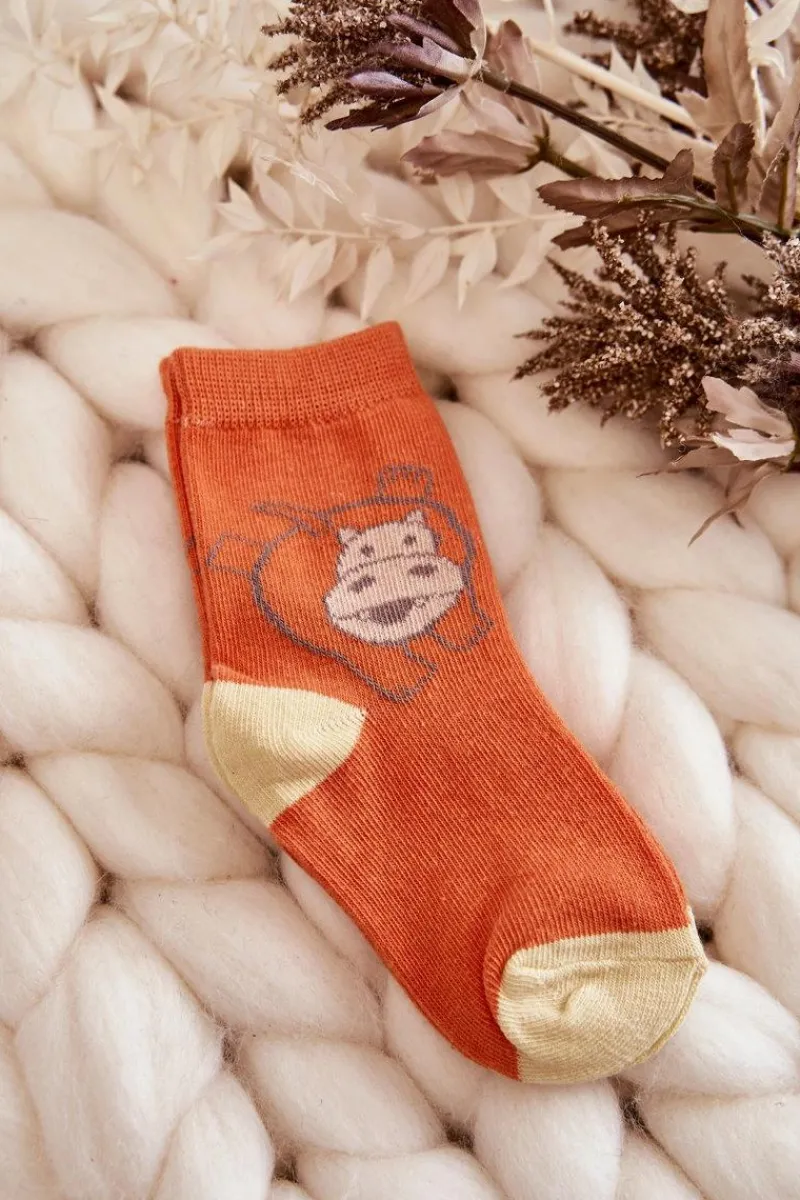 Sale Just Play Dziecięce Skarpetki Ze Zwierzątkami 5-Pak Multikolor