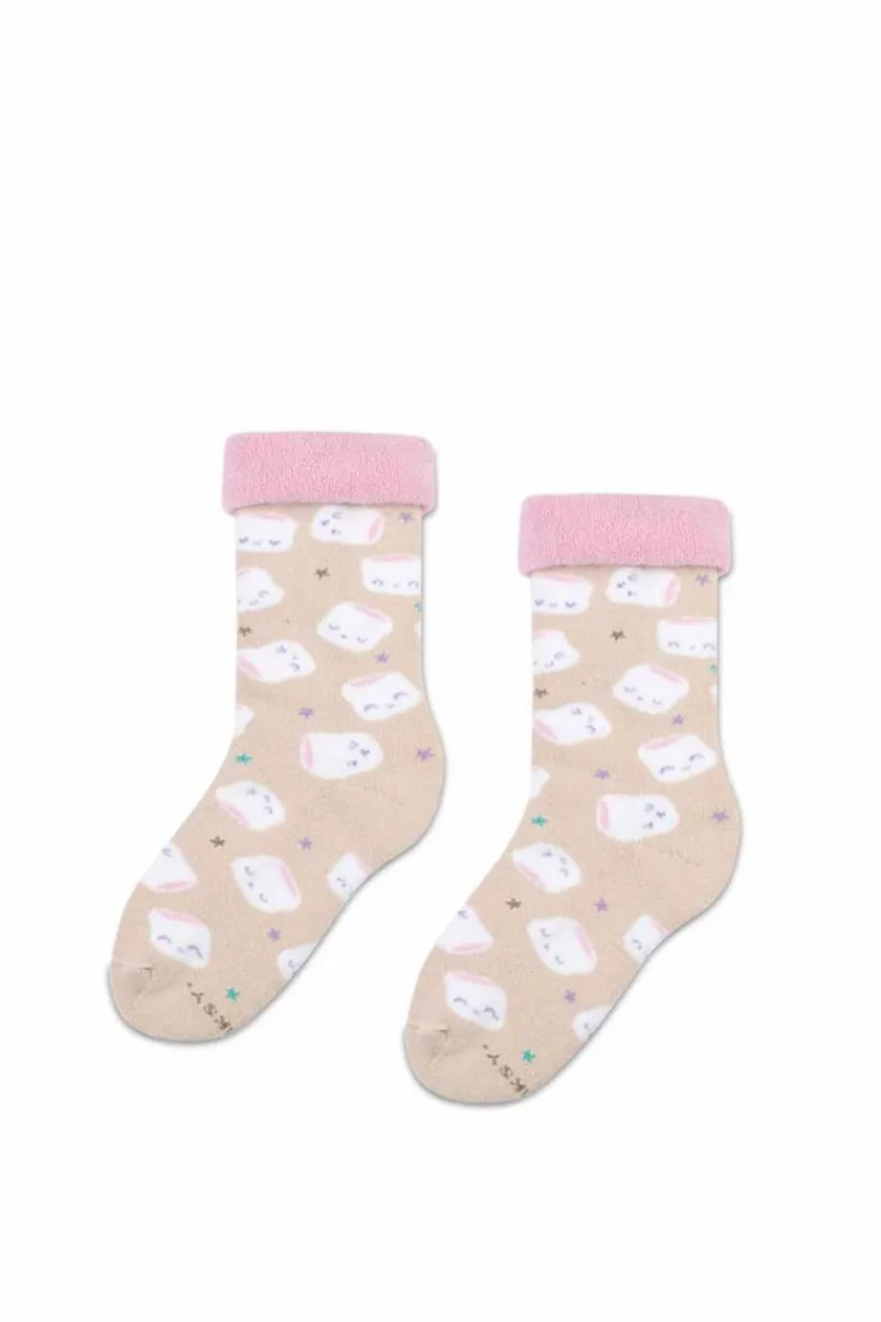 Skarpetki|Skarpetki>ZOOKSY/RAINBOW SOCKS Dziecięce Skarpetki Zooksy Frotte Warm Winter Best Couple