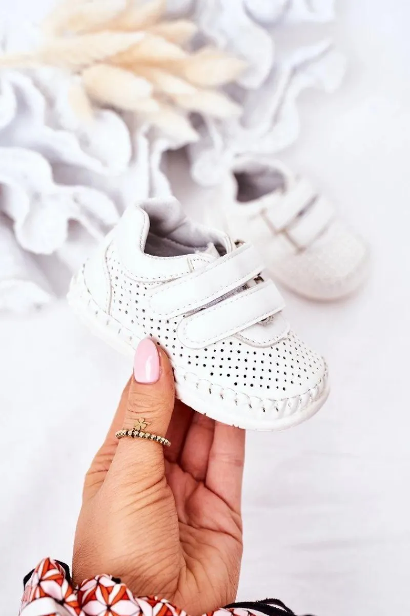 New Dziecięce Skórzane Sportowe Buty Białe Billie Dzieci Chłopięce|Dziewczęce