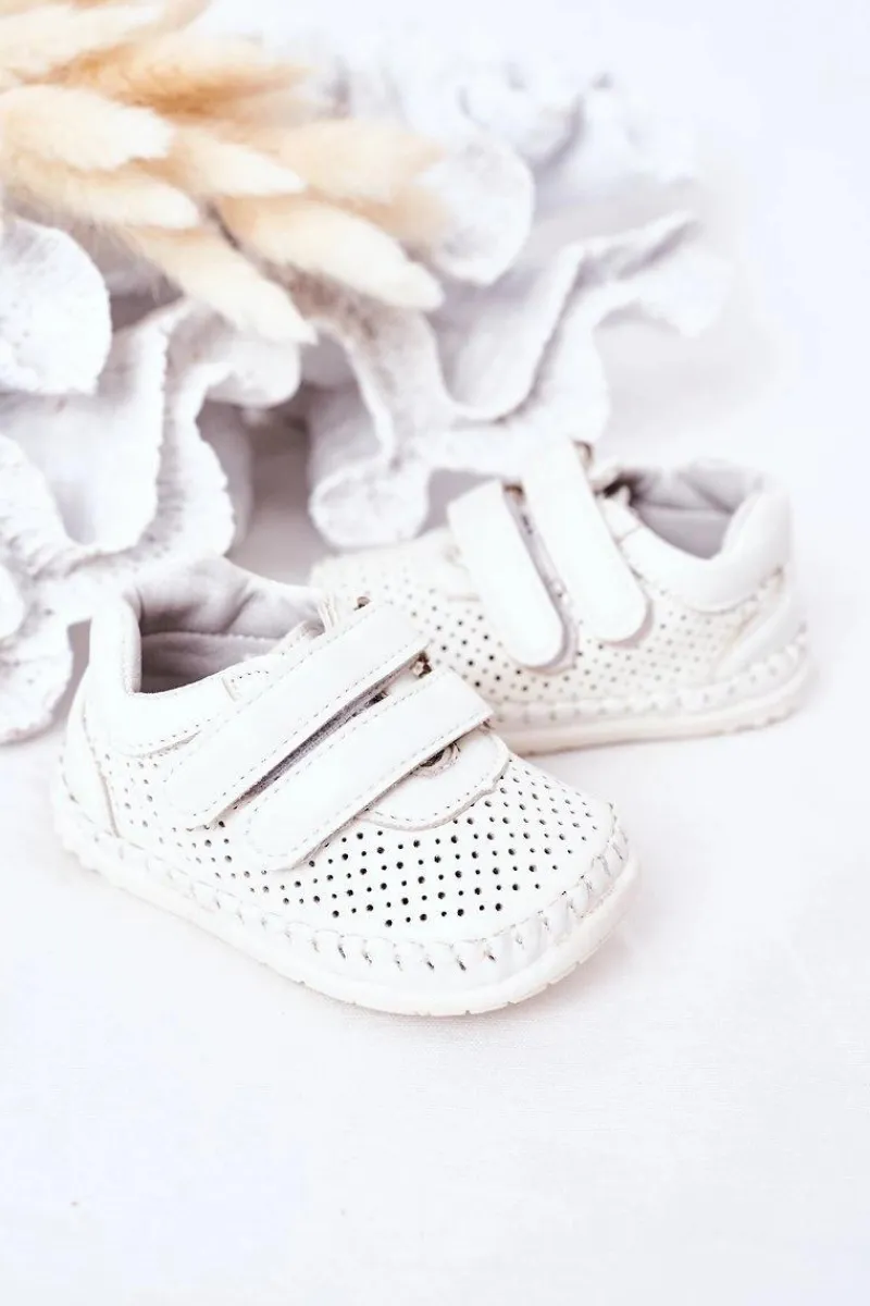 New Dziecięce Skórzane Sportowe Buty Białe Billie Dzieci Chłopięce|Dziewczęce