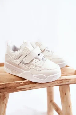 Chłopięce|Dziewczęce>Boto Dziecięce Skórzane Sportowe Buty Białe Marisa