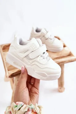 Chłopięce|Dziewczęce>Boto Dziecięce Skórzane Sportowe Buty Białe Marisa