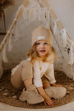 Sale Dziecięce Sneakersy Beżowe Freak Out Dzieci Dziewczęce