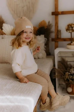 Sale Dziecięce Sneakersy Beżowe Freak Out Dzieci Dziewczęce