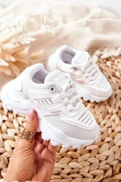 Best Boto Dziecięce Sneakersy Białe Freak Out