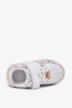 Best Boto Dziecięce Sneakersy Buty Sportowe Jednorożce Białe Thalia Biały
