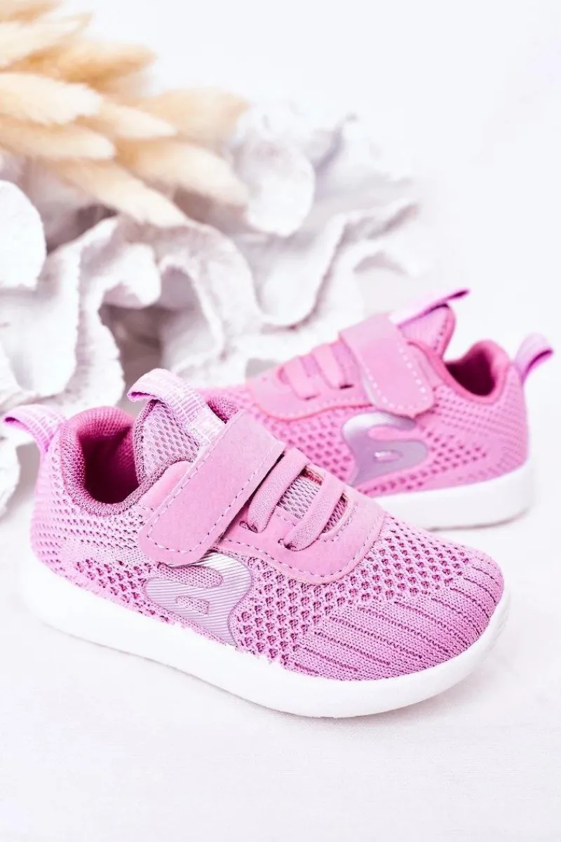 Dziewczęce>Boto Dziecięce Sportowe Buty Ciemnoróżowe Little Sportsman