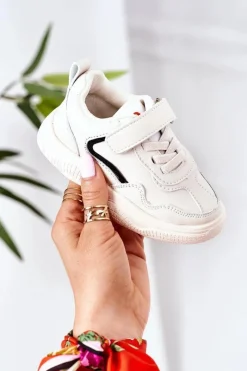 Discount Boto Dziecięce Sportowe Buty Sneakersy Beżowe Runner