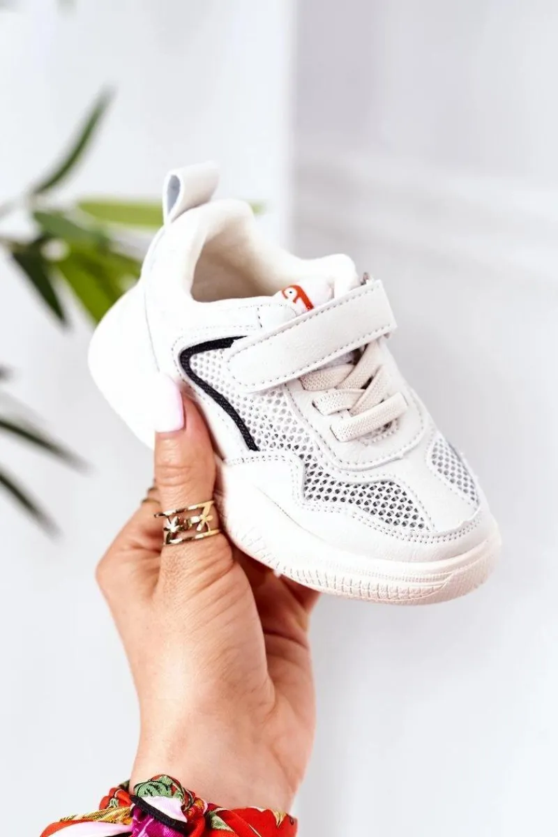 New Dziecięce Sportowe Buty Sneakersy Beżowe Fun Dzieci Chłopięce|Dziewczęce