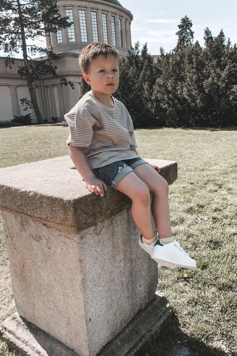 Chłopięce|Dziewczęce>Boto Dziecięce Sportowe Buty Sneakersy Biało-Czarne Bilbo