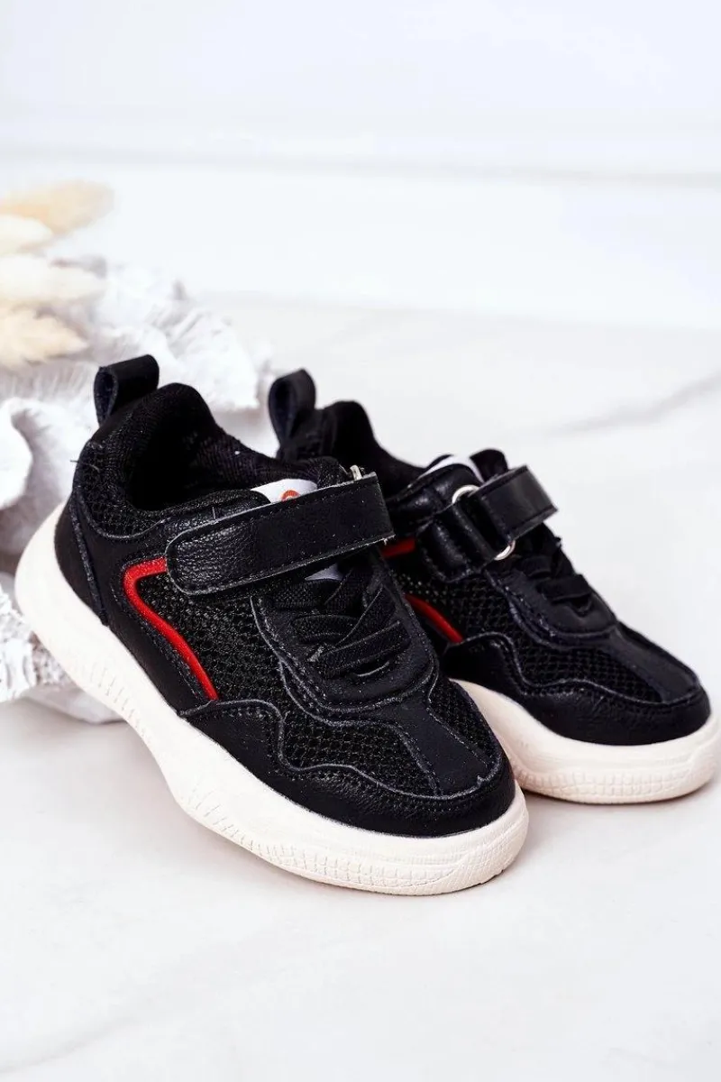 Hot Boto Dziecięce Sportowe Buty Sneakersy Czarne Fun Czarny