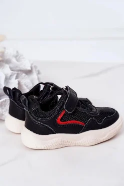 Hot Boto Dziecięce Sportowe Buty Sneakersy Czarne Fun Czarny