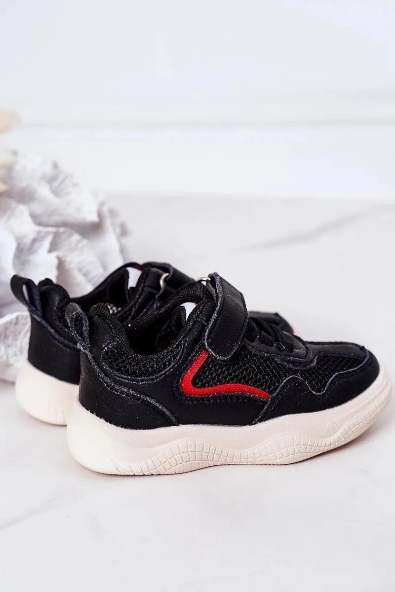 Hot Boto Dziecięce Sportowe Buty Sneakersy Czarne Fun Czarny
