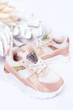 Dziewczęce|Back To School>Boto Dziecięce Sportowe Buty Sneakersy Różowe Game Time