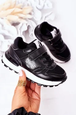 Chłopięce|Dziewczęce></noscript>Boto Dziecięce Sportowe Buty Sneakersy Czarne Skatepark
