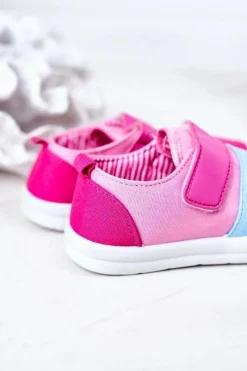 Sale Boto Dziecięce Tenisówki Na Rzep Fuksja Marta