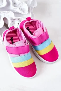 Sale Boto Dziecięce Tenisówki Na Rzep Fuksja Marta