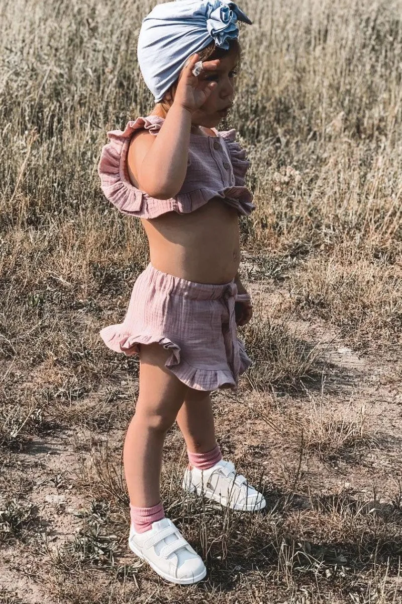 Dziewczęce|Back To School>Boto Dziecięce Tenisówki Na Rzepy Biało-Tęczowe Cute Girl