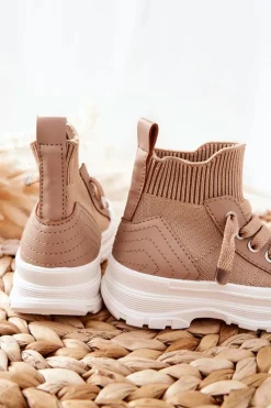 Discount Boto Dziecięce Trampki Beżowe Best Of Joy